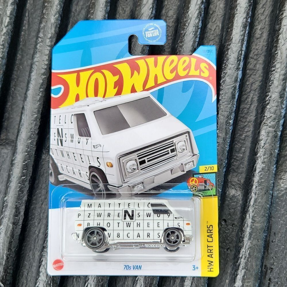 Hot Wheels 2021 70's Van Art Cars NIP